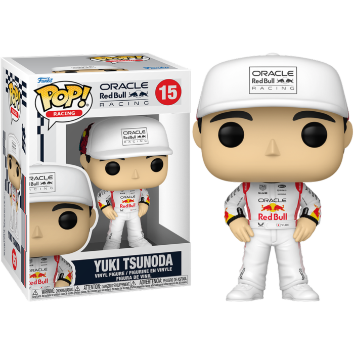 Funko Pop! Formula 1 - Yuki Tsunoda (Oracle Red Bull Racing) #15