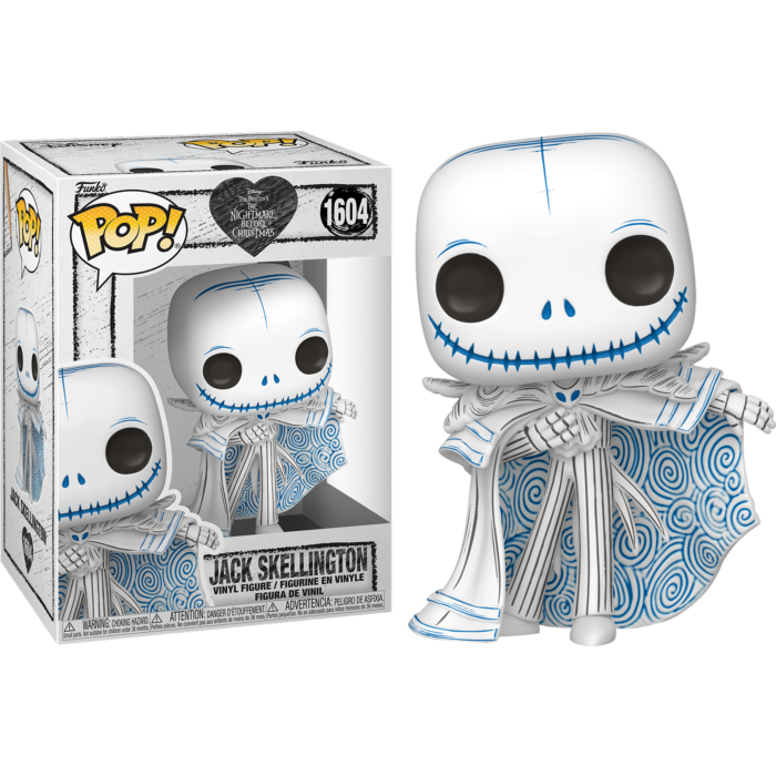 Funko Pop! The Nightmare Before Christmas - Jack Skellington (Sketched Deco) #1604 - Real Pop Mania