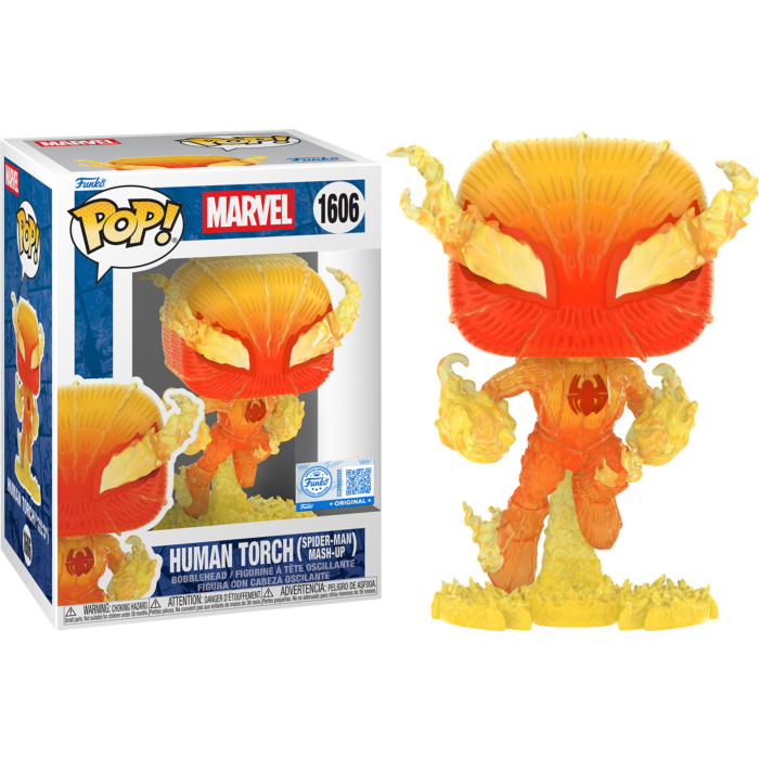 Funko Pop! Marvel - Human Torch (Spider-Man Mash-Up) #1606