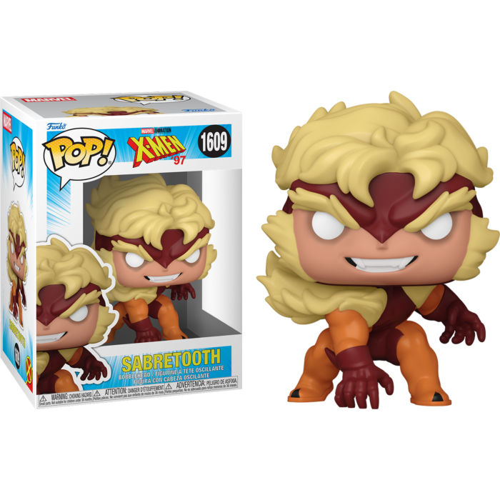 Funko Pop! X-Men '97 - Bishop, Sabretooth, Archangel & Psylocke - Bundle (Set of 4)