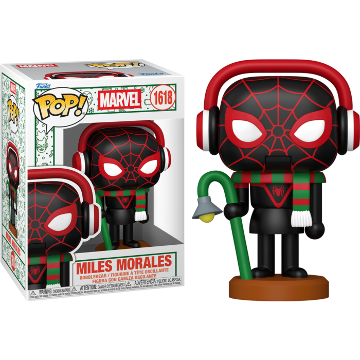 Funko Pop! Marvel - Spider-Gwen, Green Goblin, Miles Morales & Spider-Man (Nutcracker) - Bundle (Set of 4)