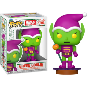 Funko Pop! Marvel - Spider-Gwen, Green Goblin, Miles Morales & Spider-Man (Nutcracker) - Bundle (Set of 4)