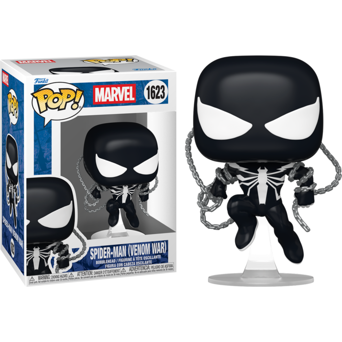 Funko Pop! Spider-Man - King in Black, Symbiote Spider-Man 2099 & Spider-Man - Bundle (Set of 3)