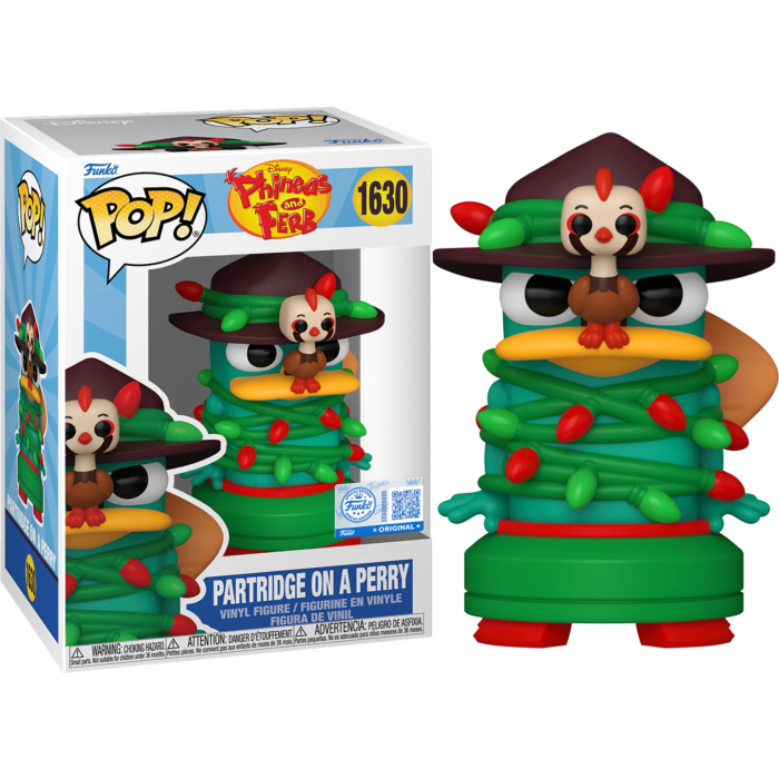 Funko Pop! Phineas and Ferb - Partridge On A Perry #1630