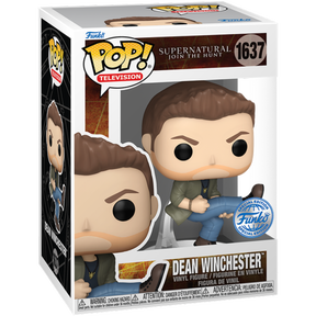 Funko Pop! Supernatural - Dean Winchester (Eye of the Tiger) in Acrylic Pop! Protector #1637 (Exclusive)