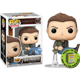 Funko Pop! Supernatural - Dean Winchester (Eye of the Tiger) in Acrylic Pop! Protector #1637 (Exclusive)