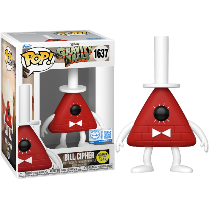 Funko Pop! Gravity Falls - Bill Cipher Glow in the Dark #1637