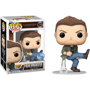 Funko Pop! Supernatural - Dean Winchester (Eye of the Tiger) #1637 (+ Box of 3 Mystery Exclusive)