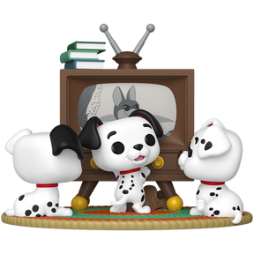 Funko Pop! Moment - 101 Dalmatians (1961) - Rolly, Patch & Lucky with TV #1664