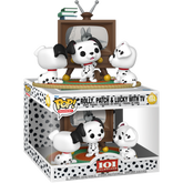 Funko Pop! Moment - 101 Dalmatians (1961) - Rolly, Patch & Lucky with TV #1664