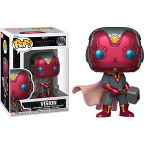 Funko Pop! Avengers - Iron Man, Quicksilver, Ultron & Vision Infinity Saga - Bundle (Set of 4) - Real Pop Mania