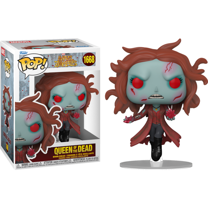 Funko Pop! Marvel Zombies - Queen of the Dead #1668 - Real Pop Mania