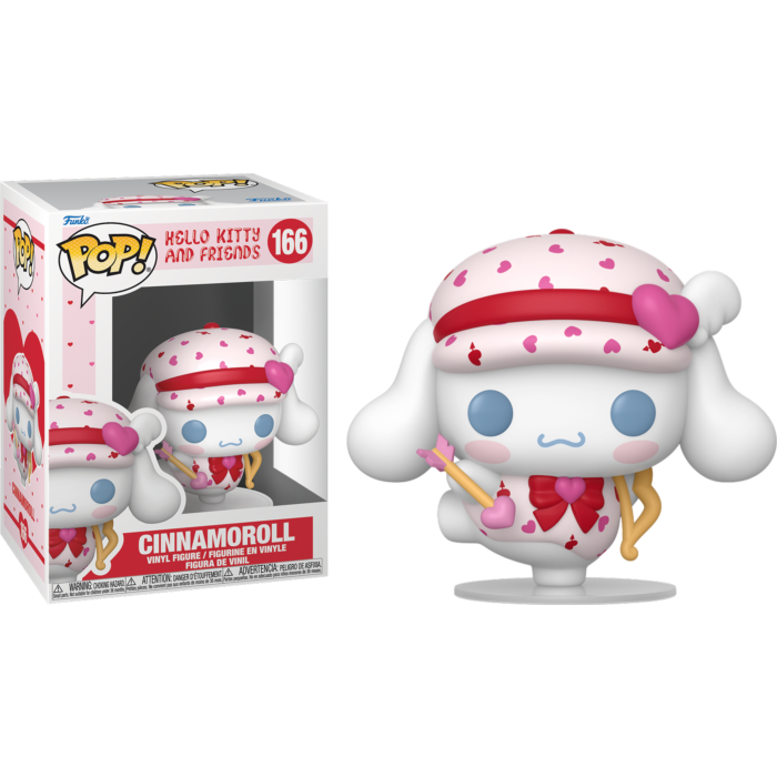 Funko Pop! Hello Kitty and Friends - Cinnamoroll (Valentines Heart Outfit) #166 - Real Pop Mania