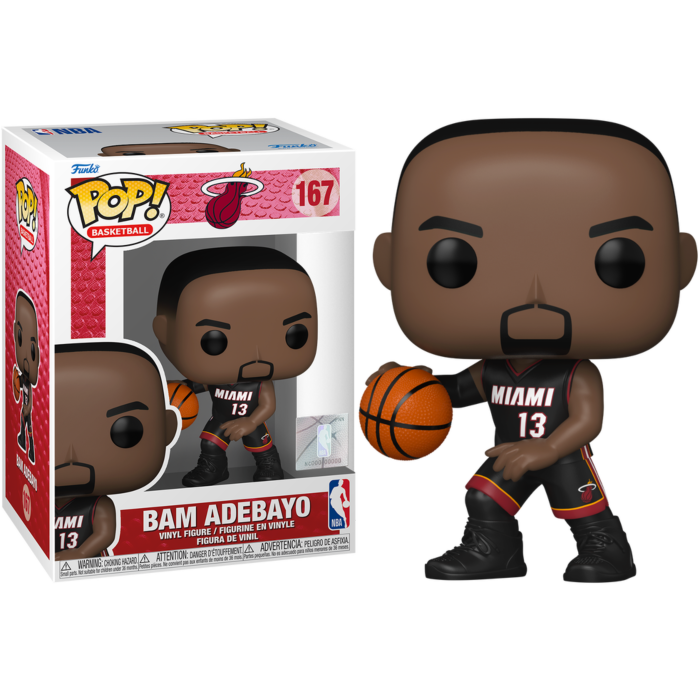 Funko Pop! NBA Basketball - Bam Adebayo Miami Heat #167