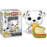 Funko Pop! 101 Dalmatians (1961) - Rolly with Cheese Sandwich #1685 (+ Box of 3 Mystery Exclusive)