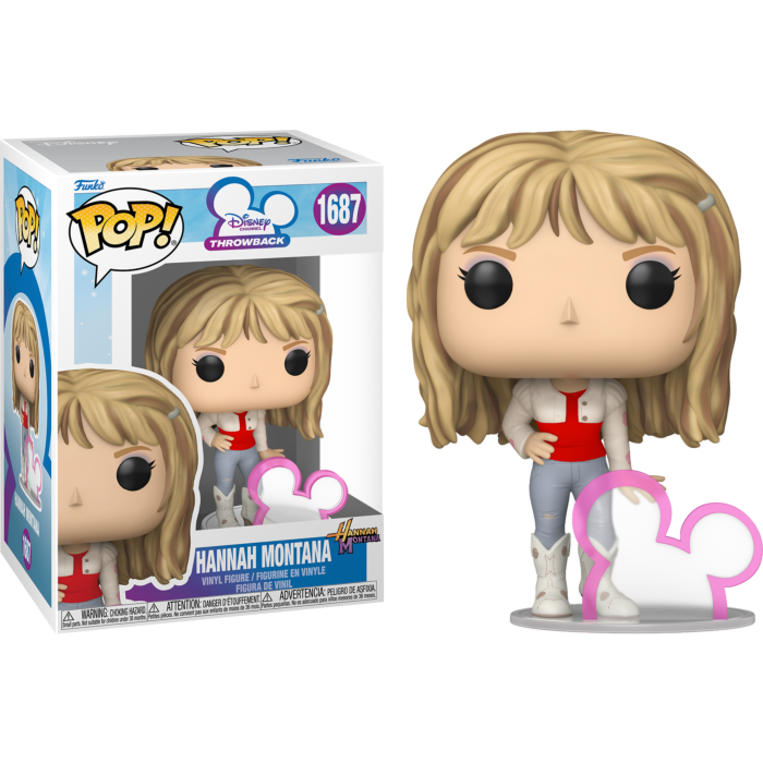Funko Pop! Hannah Montana - Hannah Montana with Disney Channel Logo #1687