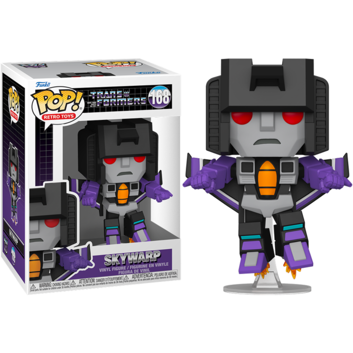 Funko Pop! Transformers: Generation 1 - Skywarp #168 - Chase Chance