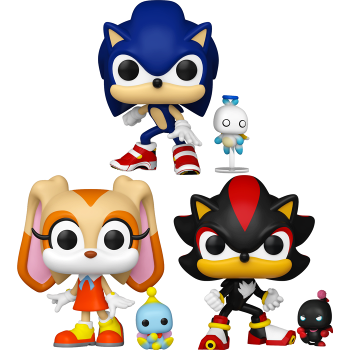 Funko Pop! Sonic the Hedgehog - Chao Chaos - Bundle (Set of 3)