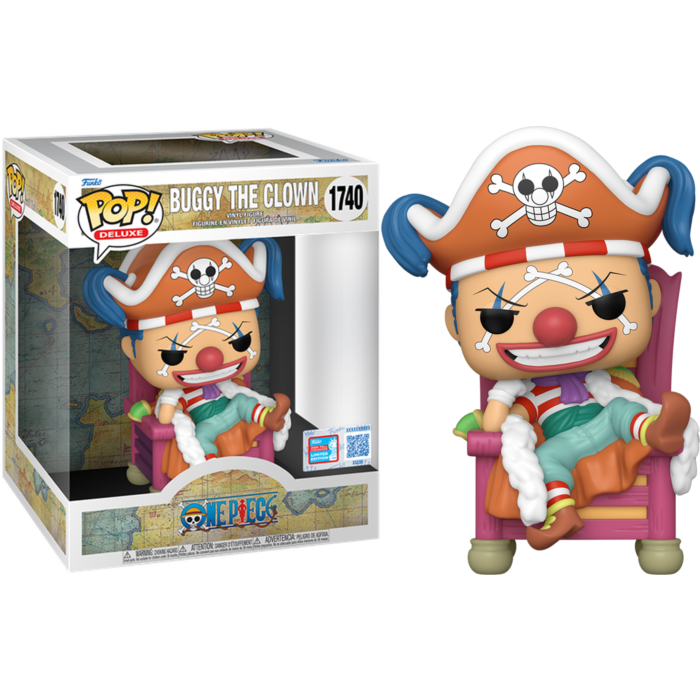 Funko Pop! One Piece - Buggy the Clown Deluxe #1740 (2024 Fall Convention Exclusive)