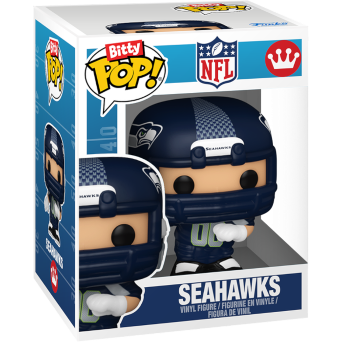 Funko Bitty Pop! NFL: Football - (Series 1) Bitty Pop! & Helmet (Display of 12)