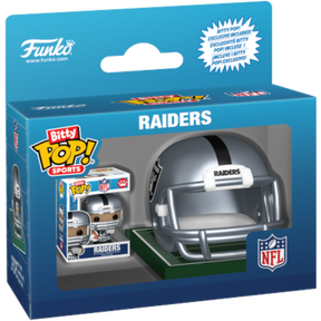 Funko Bitty Pop! NFL: Football - (Series 2) & Helmet (Display of 12)