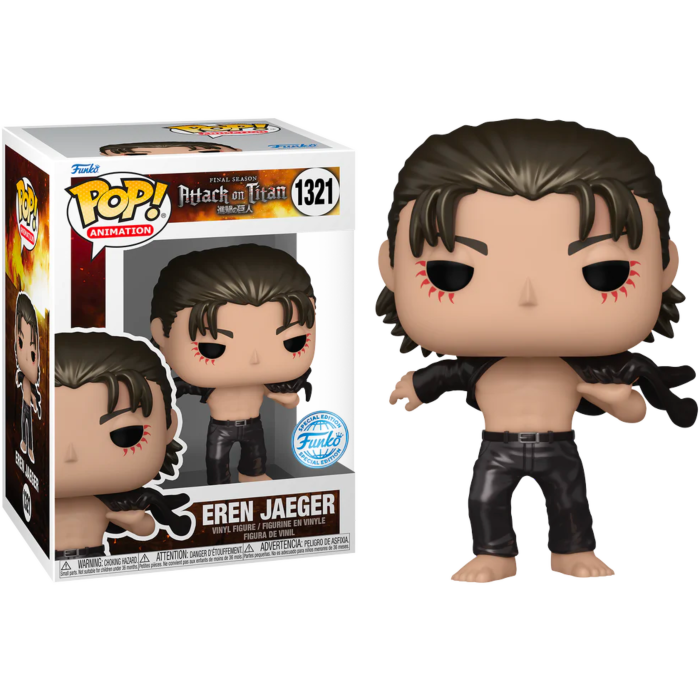 Funko Pop! Attack on Titan - Eren Jaeger Metallic #1321