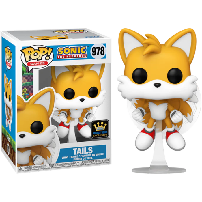 Funko Pop! Sonic the Hedgehog - Tails (Flying) #978 - Chase Chance