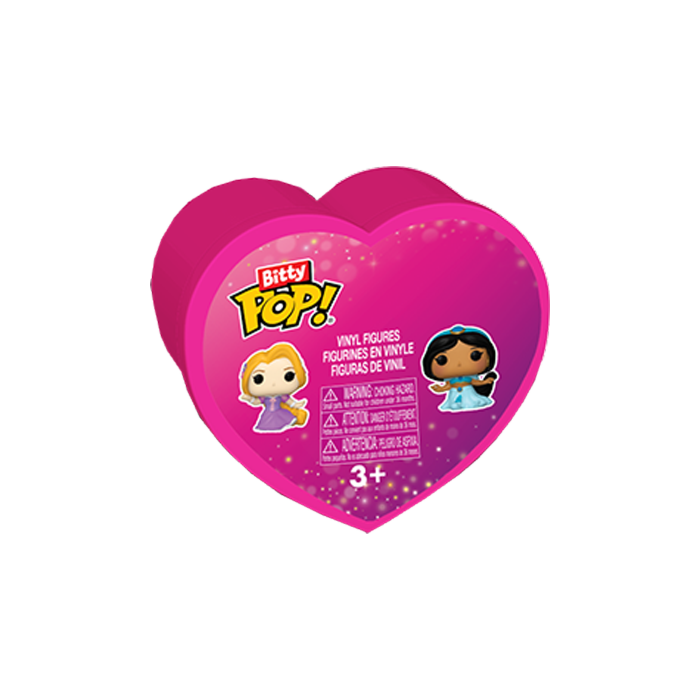 Funko Bitty Pop! Disney Princesses - Heart Shaped Capsule - Blind Bag (Single Unit)