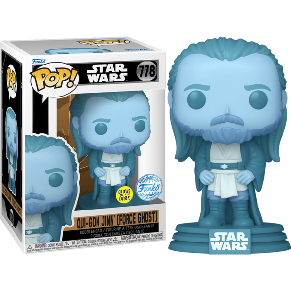 Funko Pop! Star Wars: Obi-Wan Kenobi (2022) - Qui-Gon Jinn (Force Ghos