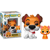 Funko Pop! Oliver & Company (1988) - Dodger with Oliver Diamond Glitter #1705 - Real Pop Mania