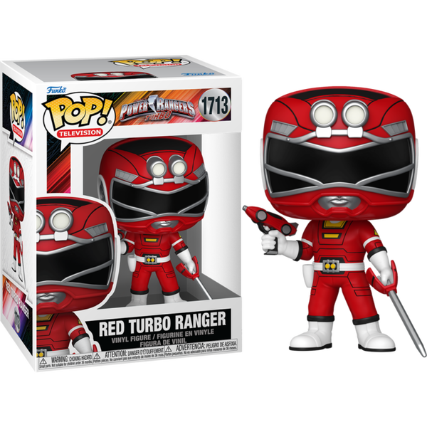 Funko Pop! Power Rangers: Turbo - Red Turbo Ranger #1713