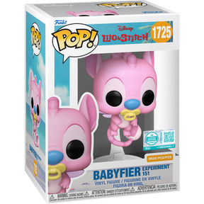 Funko Pop! Lilo & Stitch - Babyfier Experiment 151 with Acrylic Pop! Protector #1725 (Supreme Limited Edition)