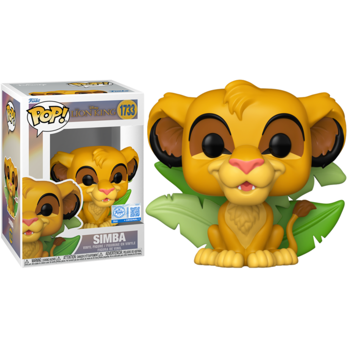 Funko Pop! The Lion King - Simba with Leaves #1733 - Real Pop Mania