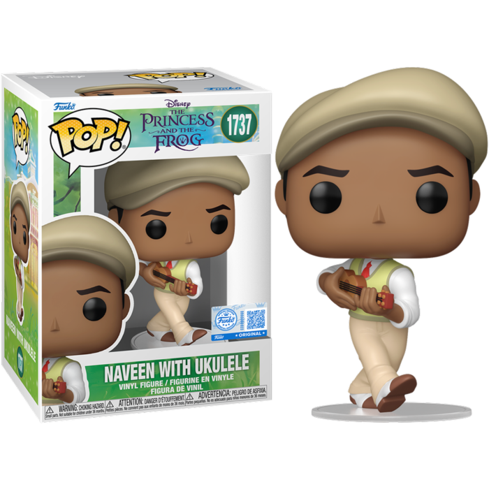 Funko Pop! The Princess and the Frog - Naveen with Ukulele #1737 - Real Pop Mania