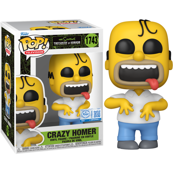 Funko Pop! The Simpsons: Treehouse of Horror - Crazy Homer #1743