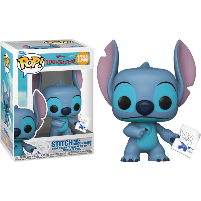 Funko Pop! Lilo & Stitch - Stitch with Mood Chart #1744 - Chase Chance - Real Pop Mania