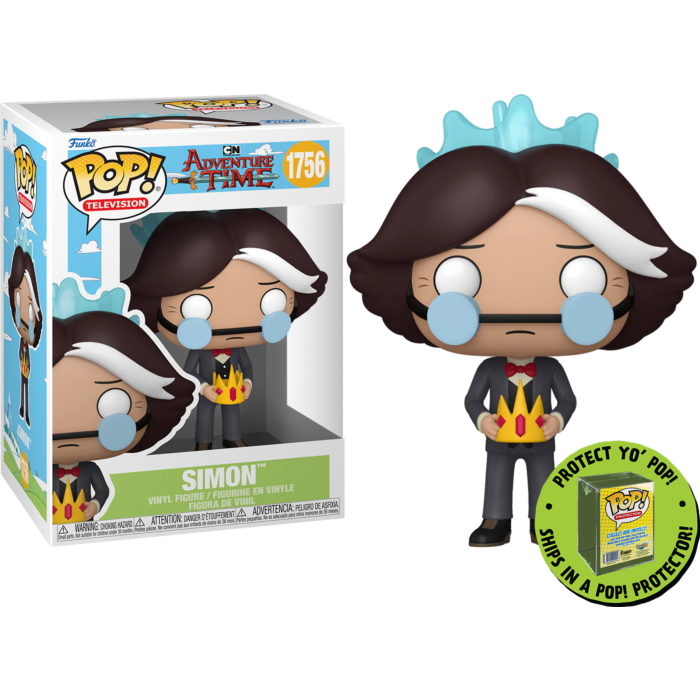 Funko Pop! Adventure Time - Simon in Acrylic Pop! Protector #1756 (Exclusive)