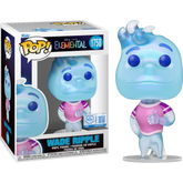 Funko Pop! Elemental - Wade Ripple #1758 - Chase Chance (+ Box of 3 Mystery Exclusive) - Real Pop Mania