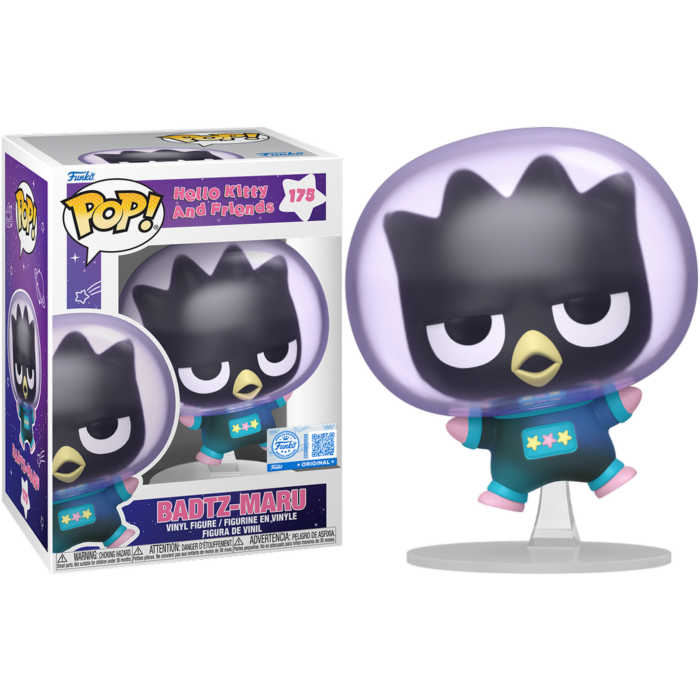 Funko Pop! Hello Kitty & Friends - Badtz-Maru (Space Suit) #175 - Chase Chance