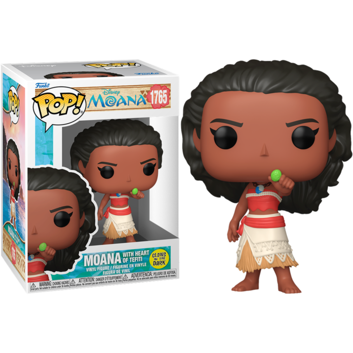 Funko Pop! Moana - Moana with Heart of Tefiti Glow in the Dark #1765