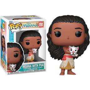 Funko Pop! Moana - Moana, Kotu, Hei Hei & Moana with Pua - Bundle (Set of 4)