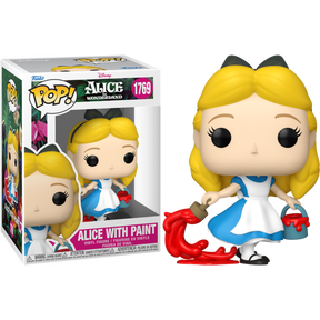 Funko Pop! Alice in Wonderland (1951) - Alice, Mad Hatter, & White Rabbit - Bundle (Set of 3)