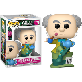 Funko Pop! Alice in Wonderland (1951) - Alice, Mad Hatter, & White Rabbit - Bundle (Set of 3)