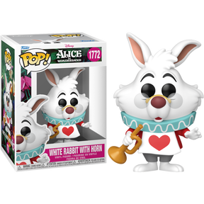 Funko Pop! Alice in Wonderland (1951) - Alice, Mad Hatter, & White Rabbit - Bundle (Set of 3)