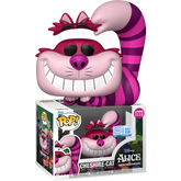 Funko Pop! Alice in Wonderland (1951) - Cheshire Cat (Eyebrows) #1773 (+ Box of 3 Mystery Exclusive)