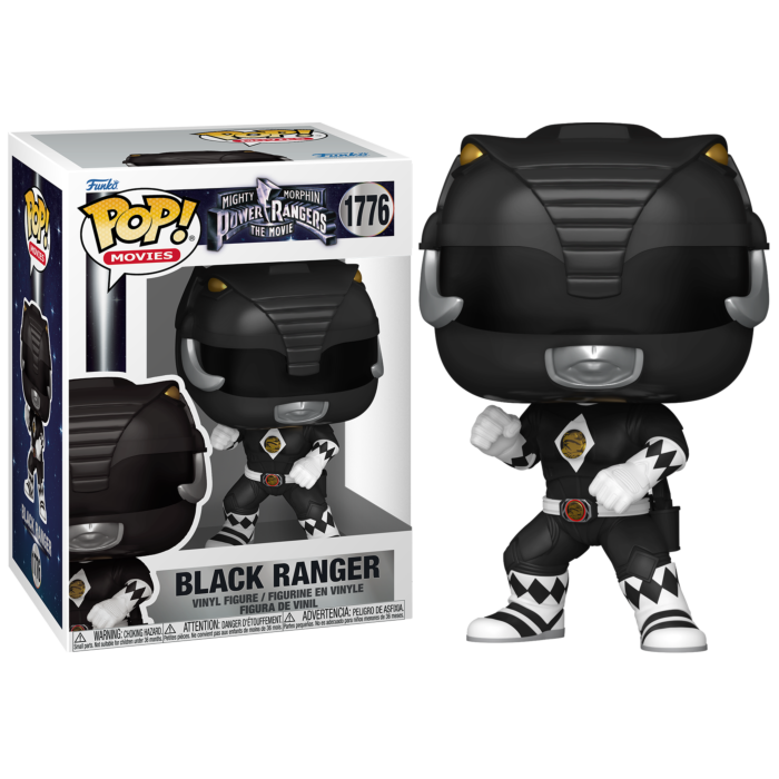 Funko Pop! Mighty Morphin Power Rangers: The Movie (1995) - Black Ranger #1776