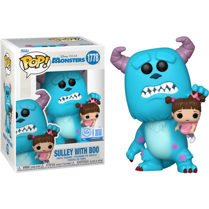 Funko Pop! Monsters, Inc. - Sulley with Boo #1778