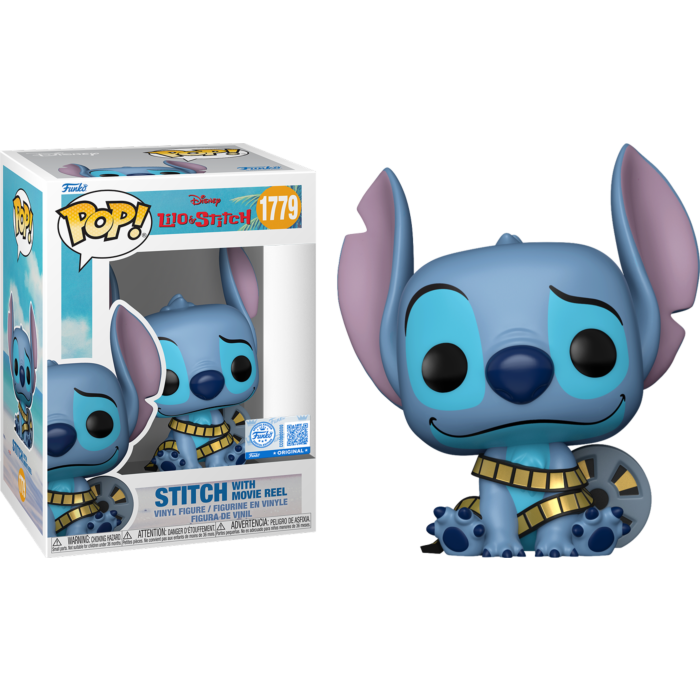 Funko Pop! LIlo & Stitch - Stitch with Movie Reel #1779