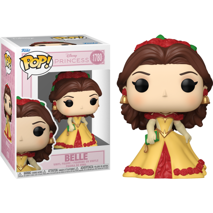 Funko Pop! Disney Princess - Belle, Rapunzel & Tiana (Grand Entrance) - Bundle (Set of 3)