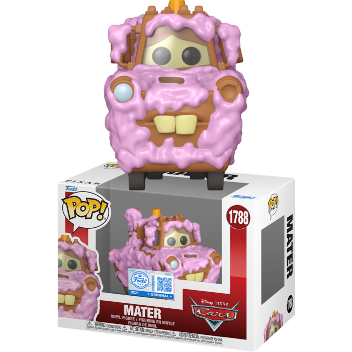 Funko Pop! Cars - Mater (Bubbles) #1788 (+ Box of 3 Mystery Exclusive)